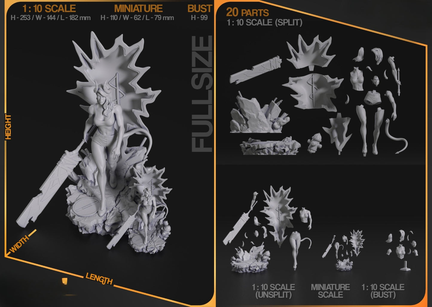 0561 Malevola Dispatch - STL 3D Print Files