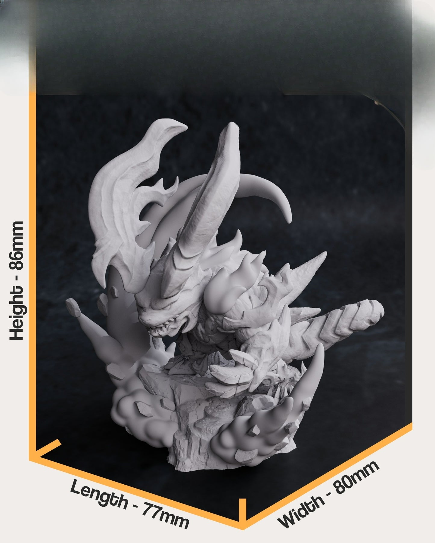 0013 Ifrit - Final Fantasy XVI - STL 3D Print Files