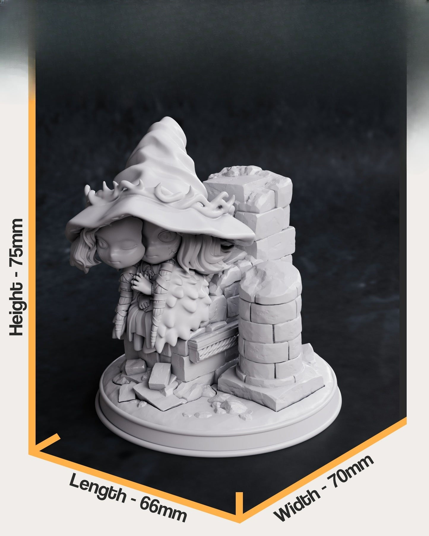 0019 Ranni from Elden Ring - STL 3D Print Files