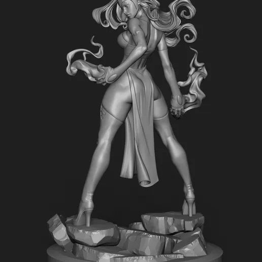 1804 Scarlet Witch_Marvel Comics - STL 3D Print Files