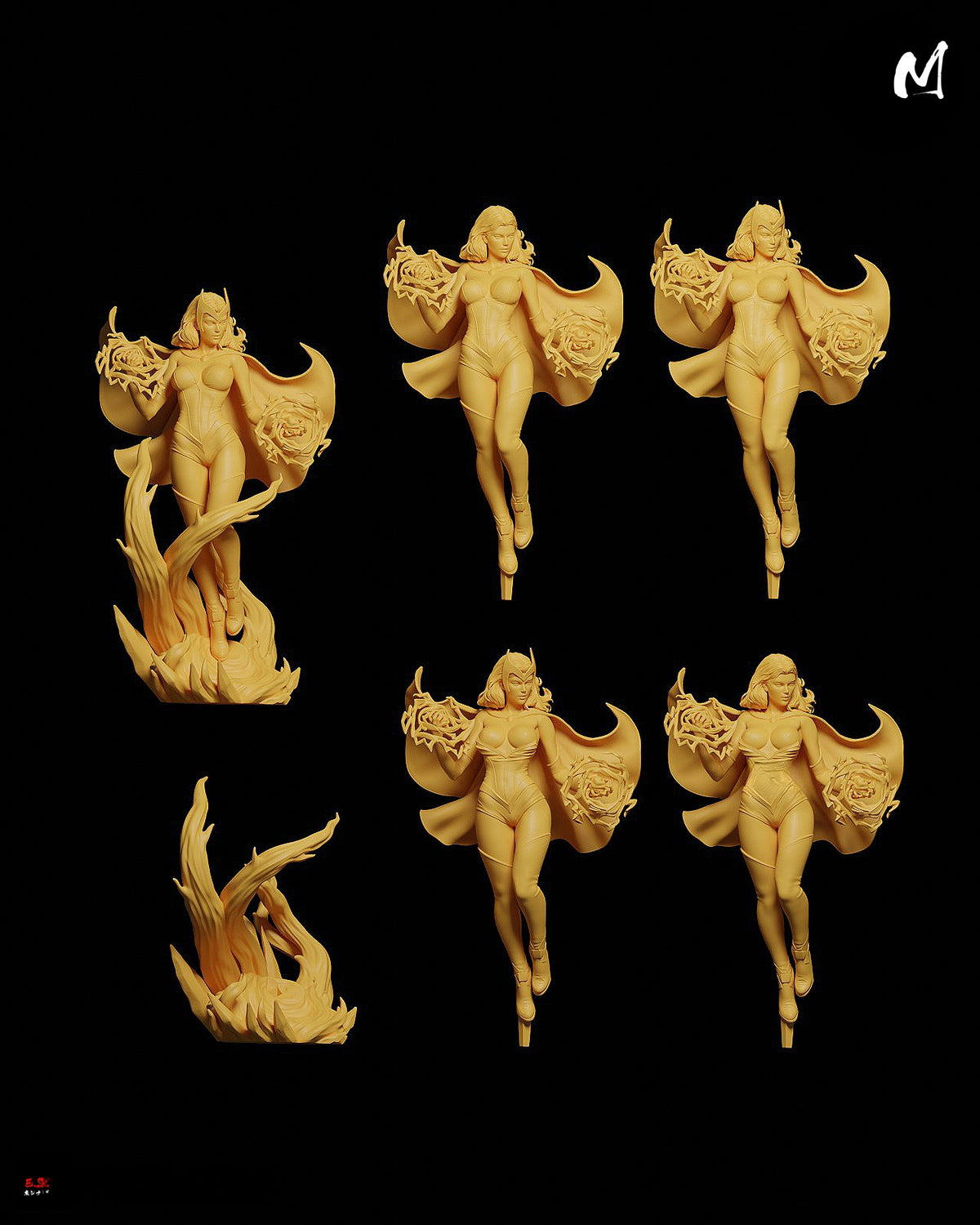 1812 Scarlet Withch_Marvel Comics NSFW - STL 3D Print Files