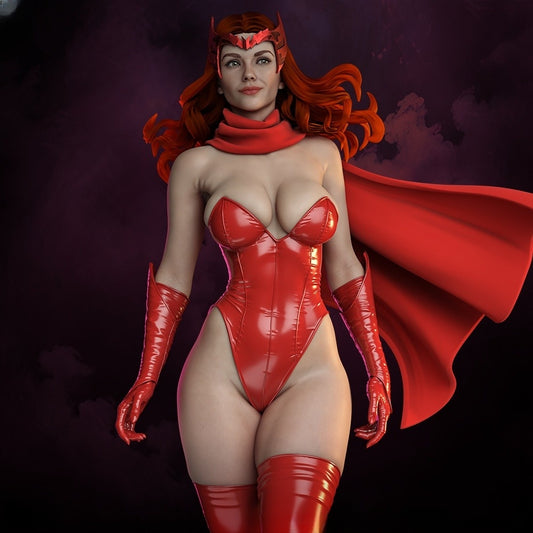 1040 Scarlet Witch - STL 3D Print Files