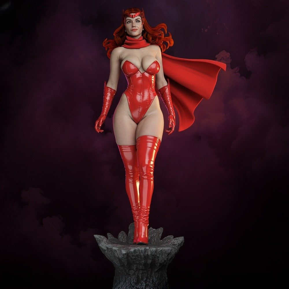 1040 Scarlet Witch - STL 3D Print Files