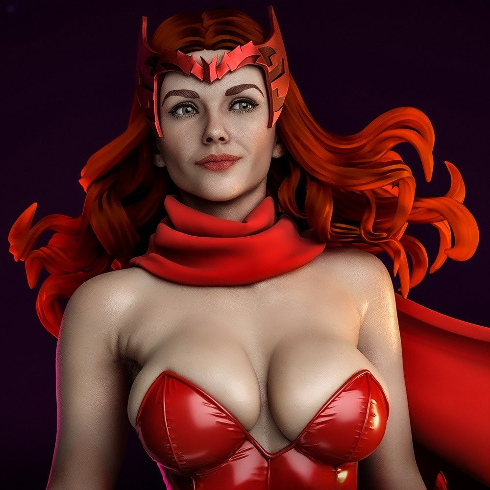 1040 Scarlet Witch - STL 3D Print Files