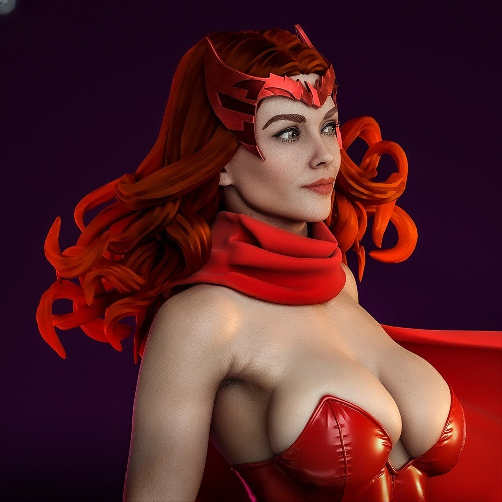 1040 Scarlet Witch - STL 3D Print Files