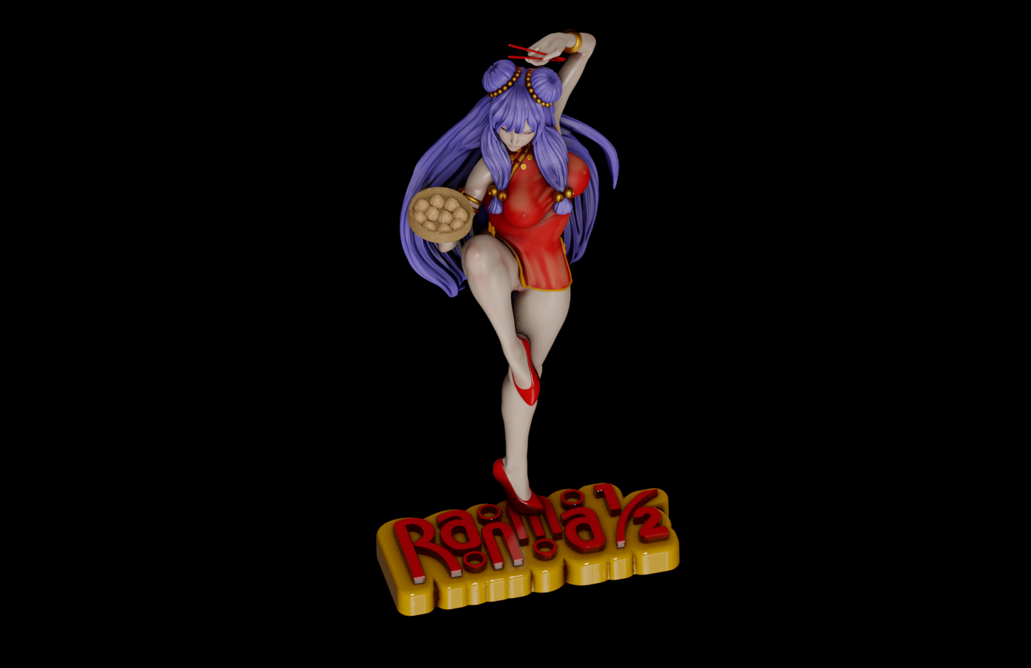 1194 Shampoo_Ranma - STL 3D Print Files