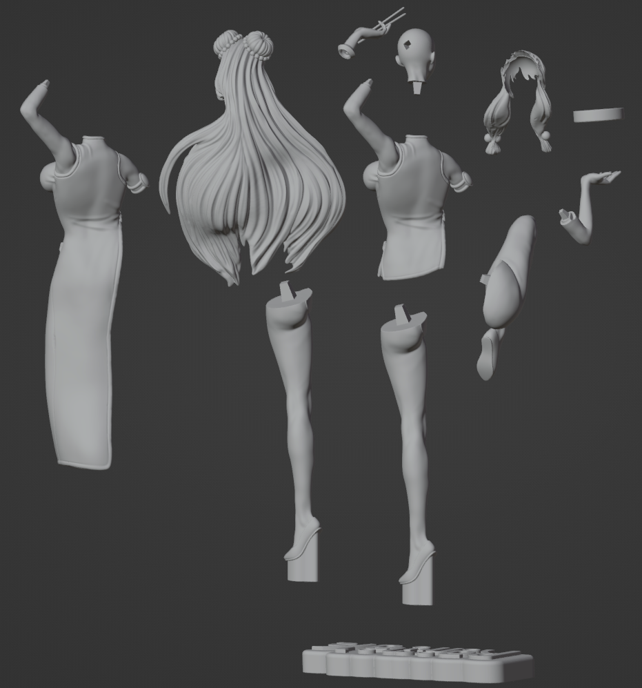 1194 Shampoo_Ranma - STL 3D Print Files