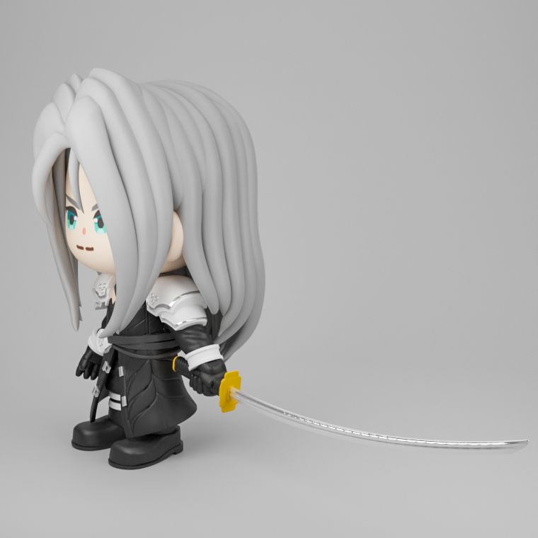 0119 Sephiroth - STL 3D Print Files