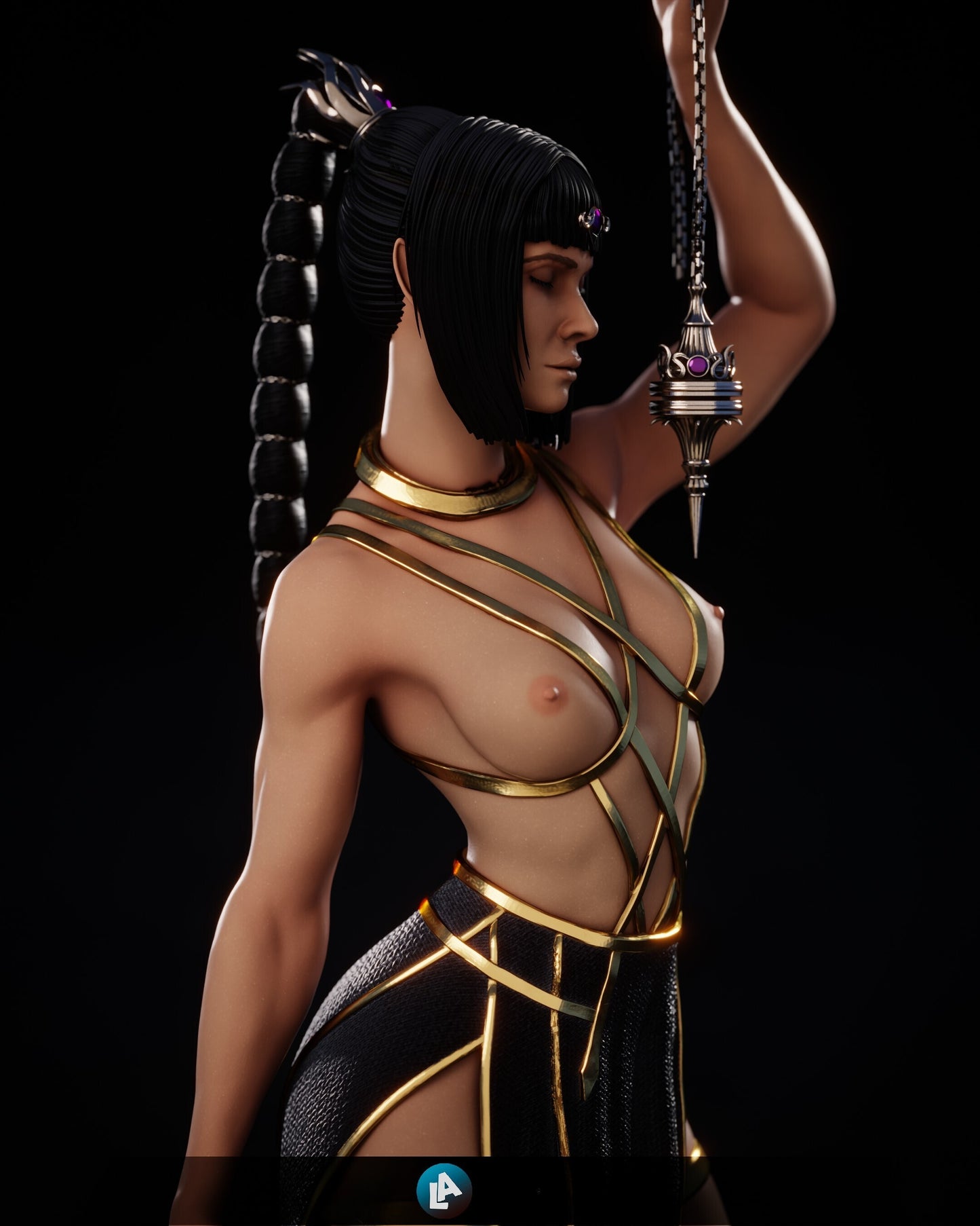 1657 Shadowheart_Baldur's Gate 3 NSFW - STL 3D Print Files