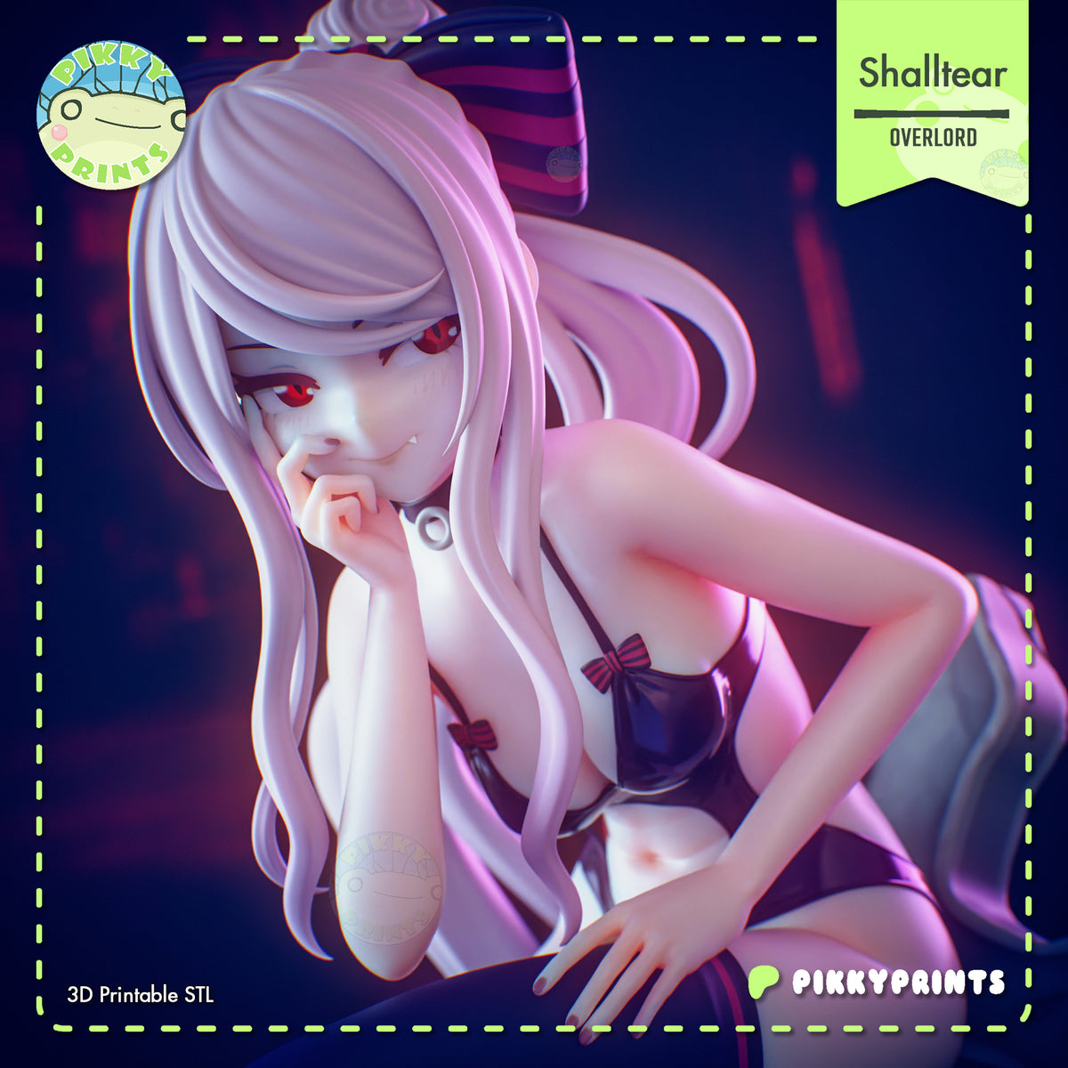 2213 Shalltear Bloodfallen_Overlord NSFW - STL 3D Print Files