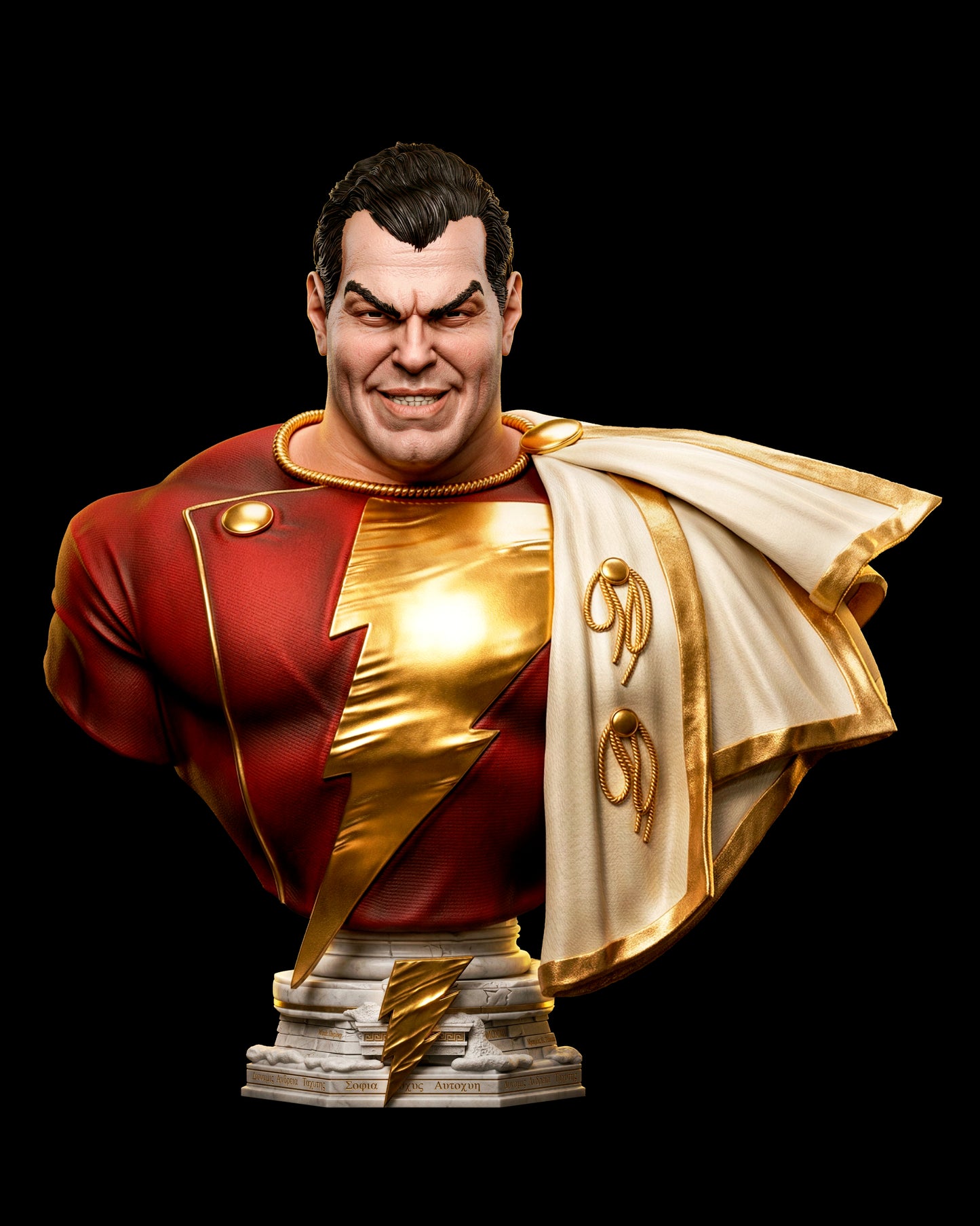 1276 Shazam Bust_DC Comics - STL 3D Print File