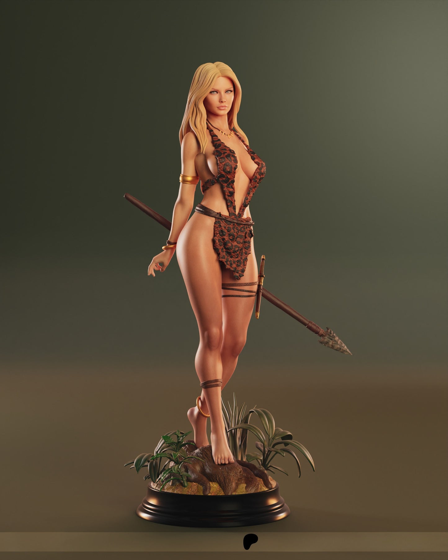 1679 Sheena_Queen of Jungle - STL 3D Print Files