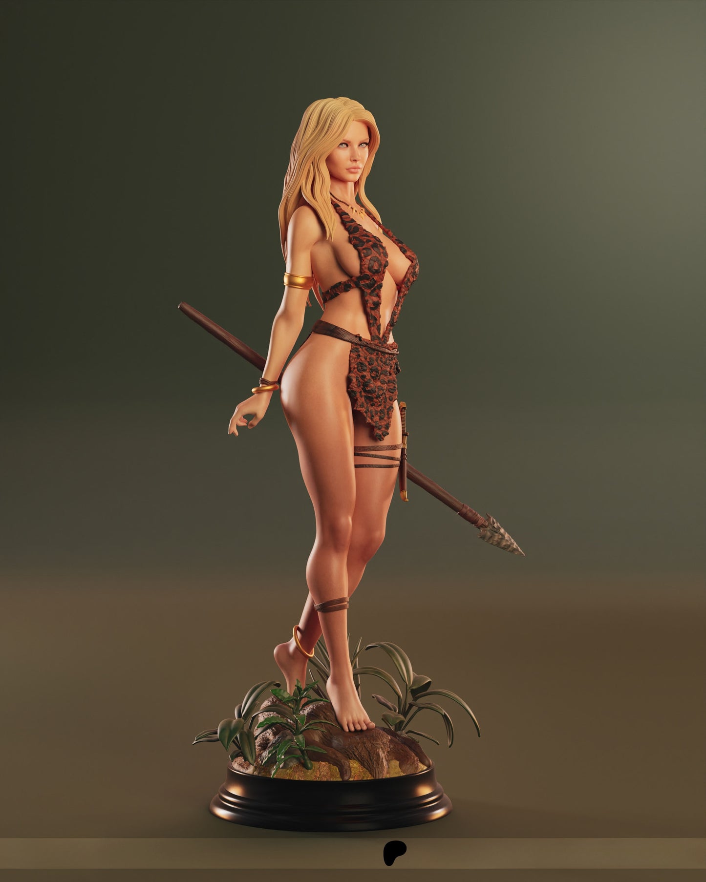 1679 Sheena_Queen of Jungle - STL 3D Print Files