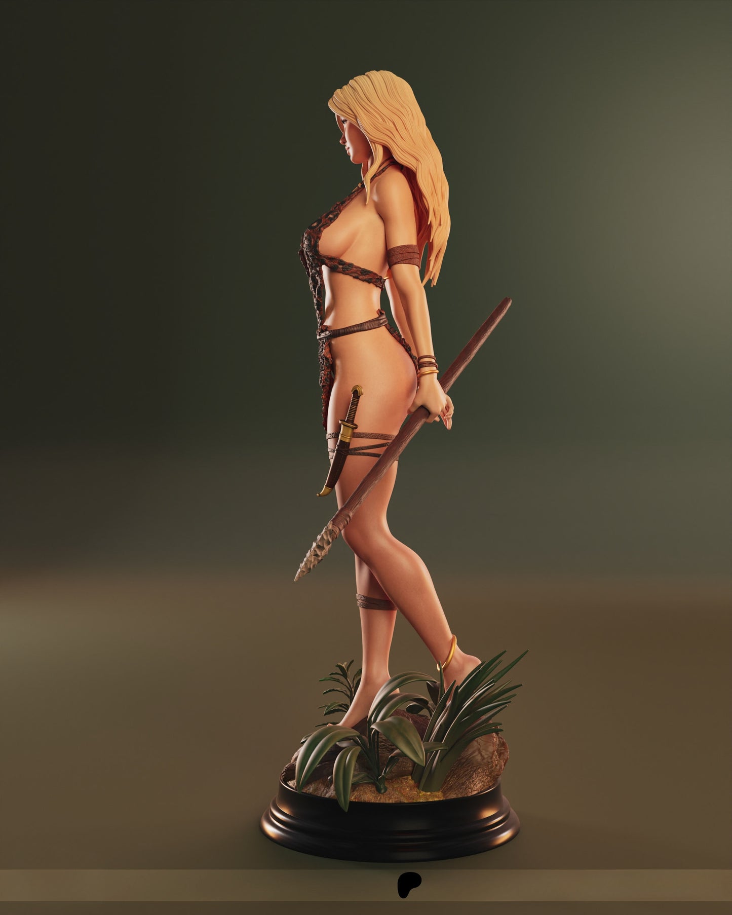 1679 Sheena_Queen of Jungle - STL 3D Print Files