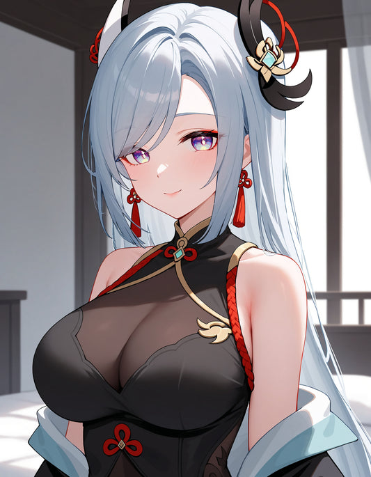 X0039 Shenhe_Genshin Impact_NSFW - FULL HD PHOTO