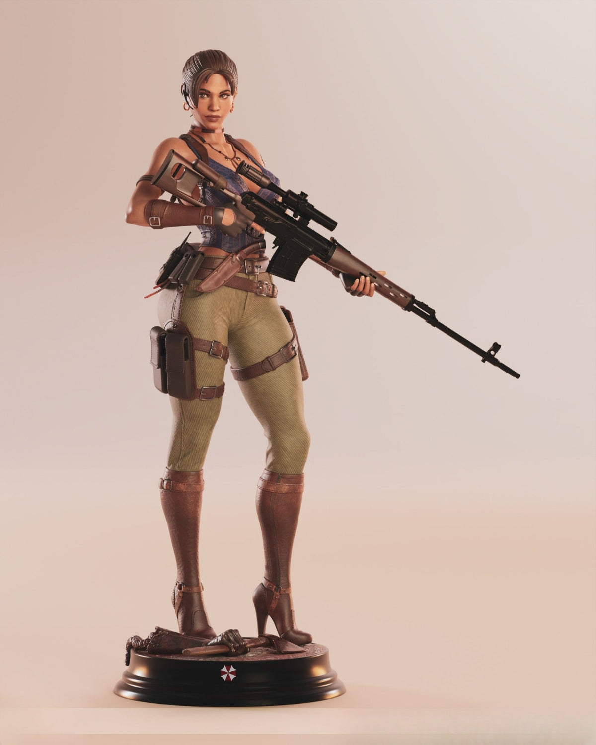 1864 Sheva Alomar NSFW - Resident Evil (4831) - STL 3D Print Files