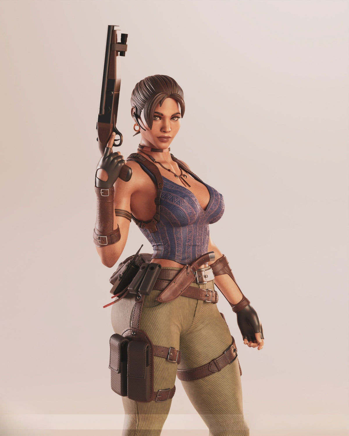 1864 Sheva Alomar NSFW - Resident Evil (4831) - STL 3D Print Files