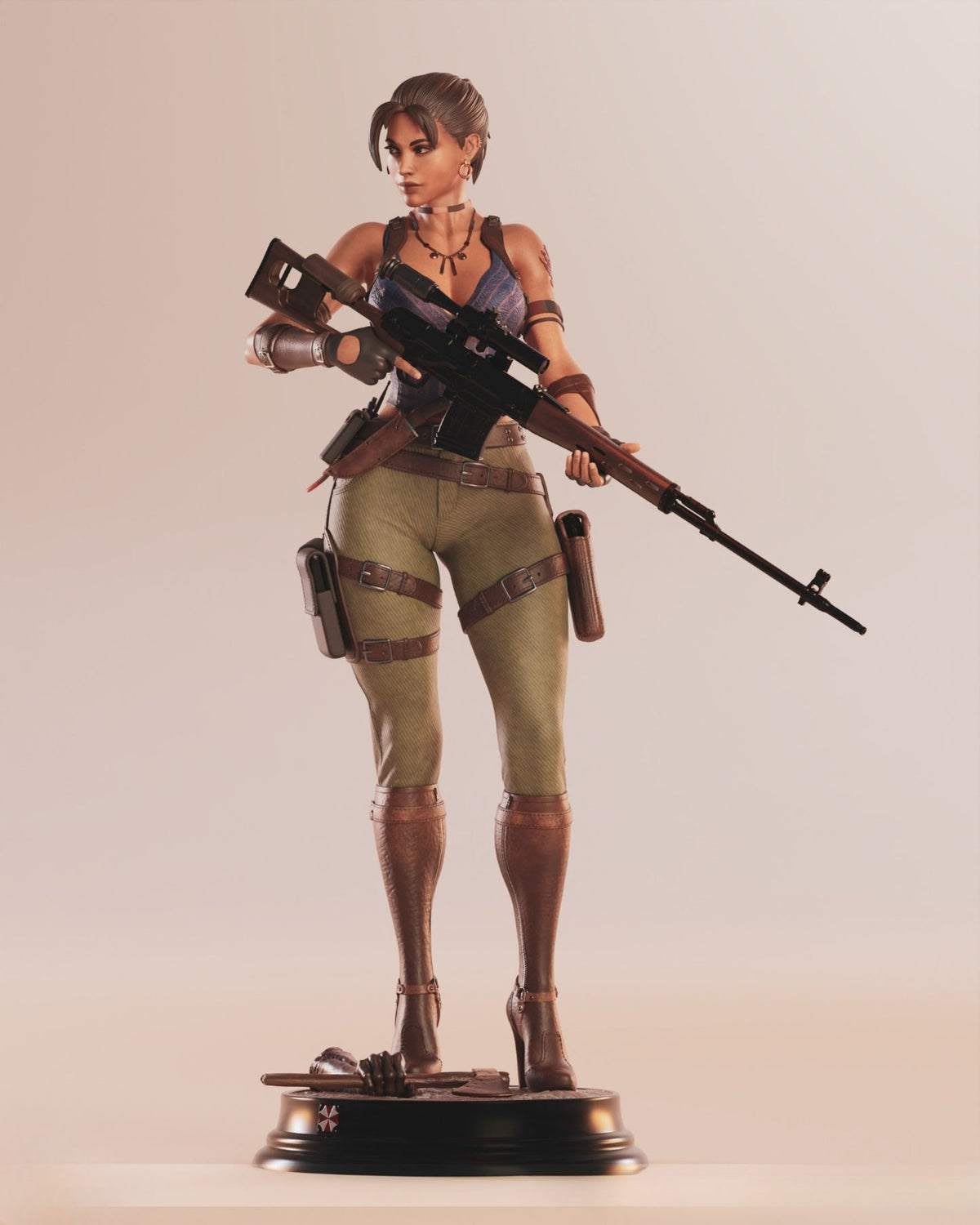 1864 Sheva Alomar NSFW - Resident Evil (4831) - STL 3D Print Files