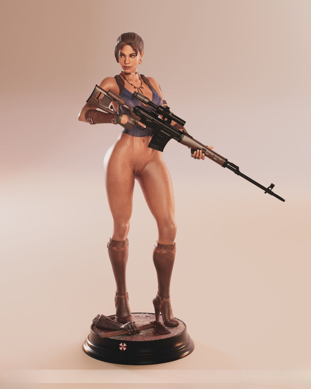 1864 Sheva Alomar NSFW - Resident Evil (4831) - STL 3D Print Files