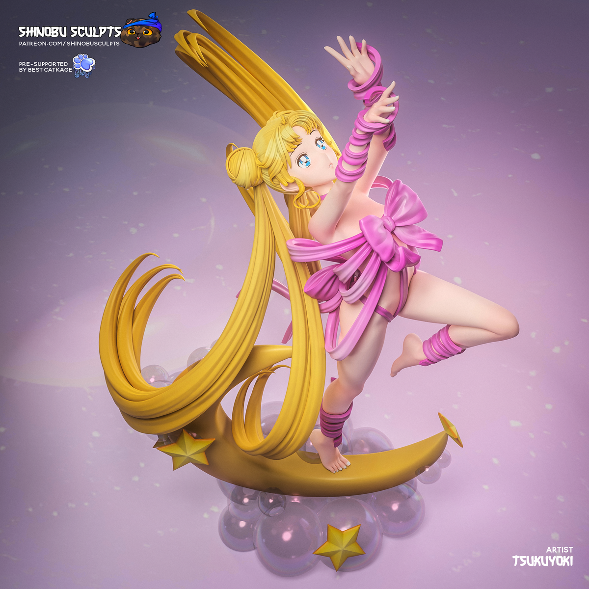 2045 Sailor Moon - STL 3D Print Files