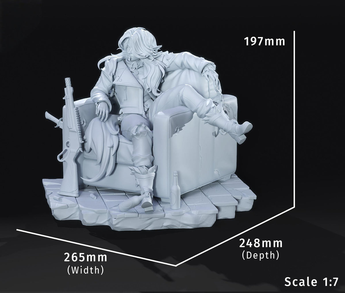 1785 Silver_Deadlock - STL 3D Print Files