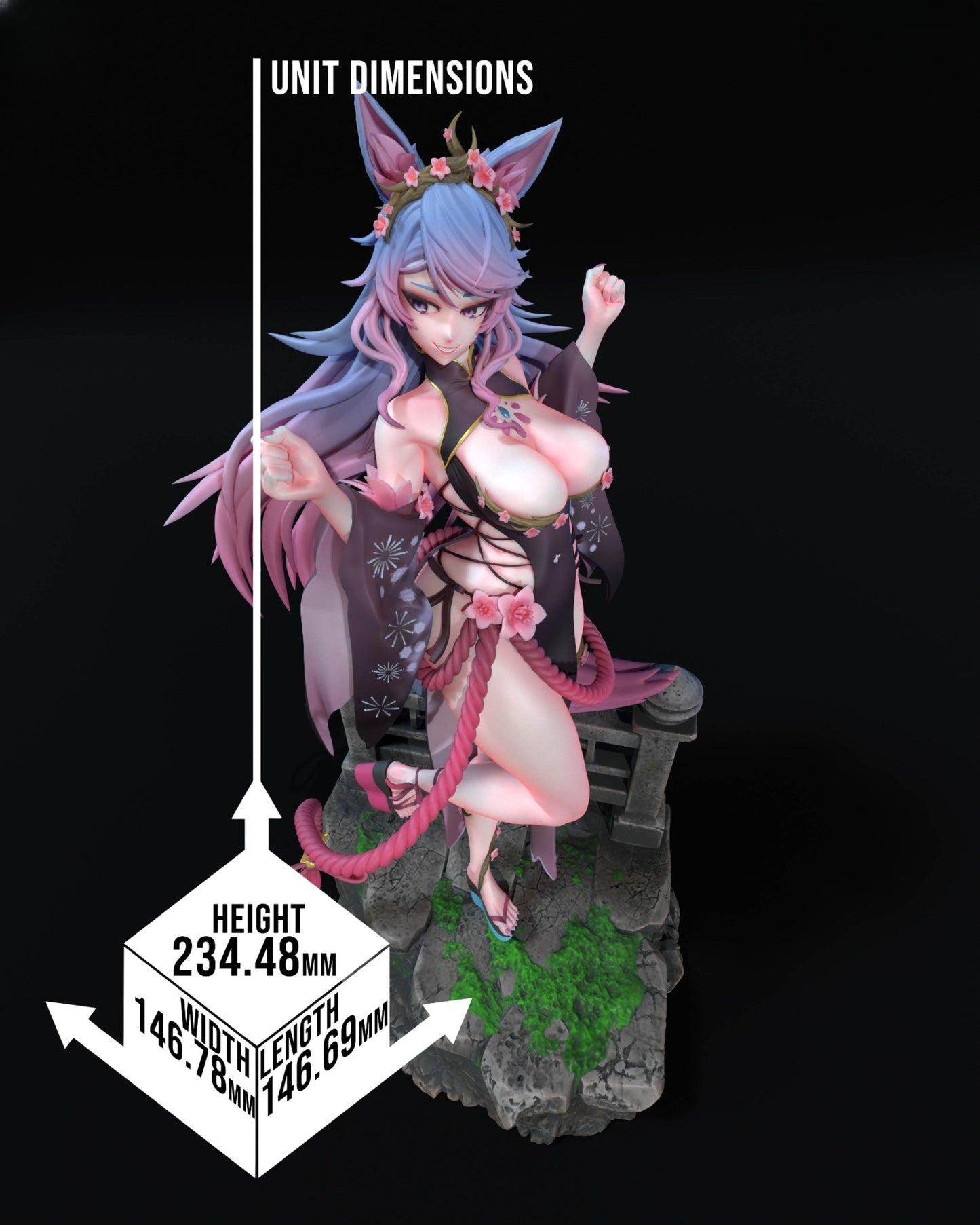 1481 Silvervale_VTuber - STL 3D Print Files