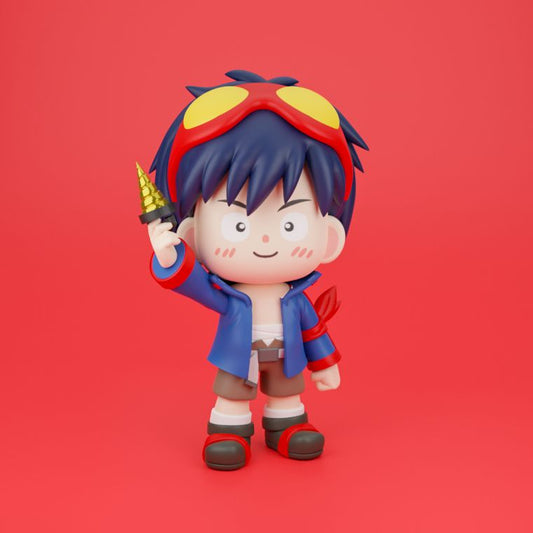 0123 Simon - STL 3D Print Files