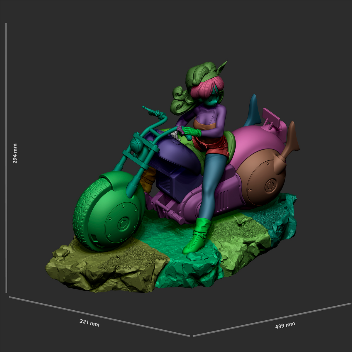 1912 Launch_Dragon Ball - STL 3D Print Files