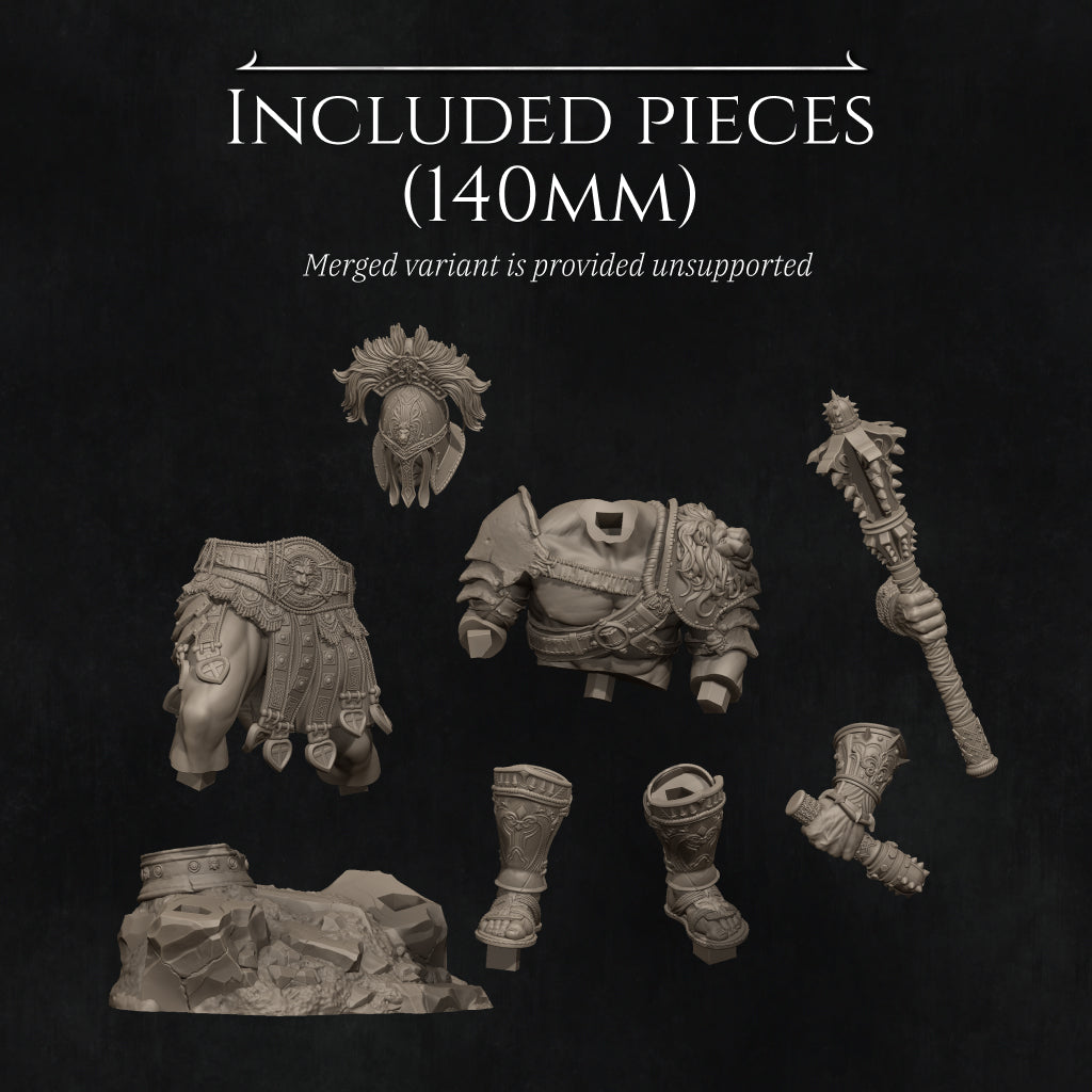 0850 Gladiator SkullCrusher - STL 3D Print Files