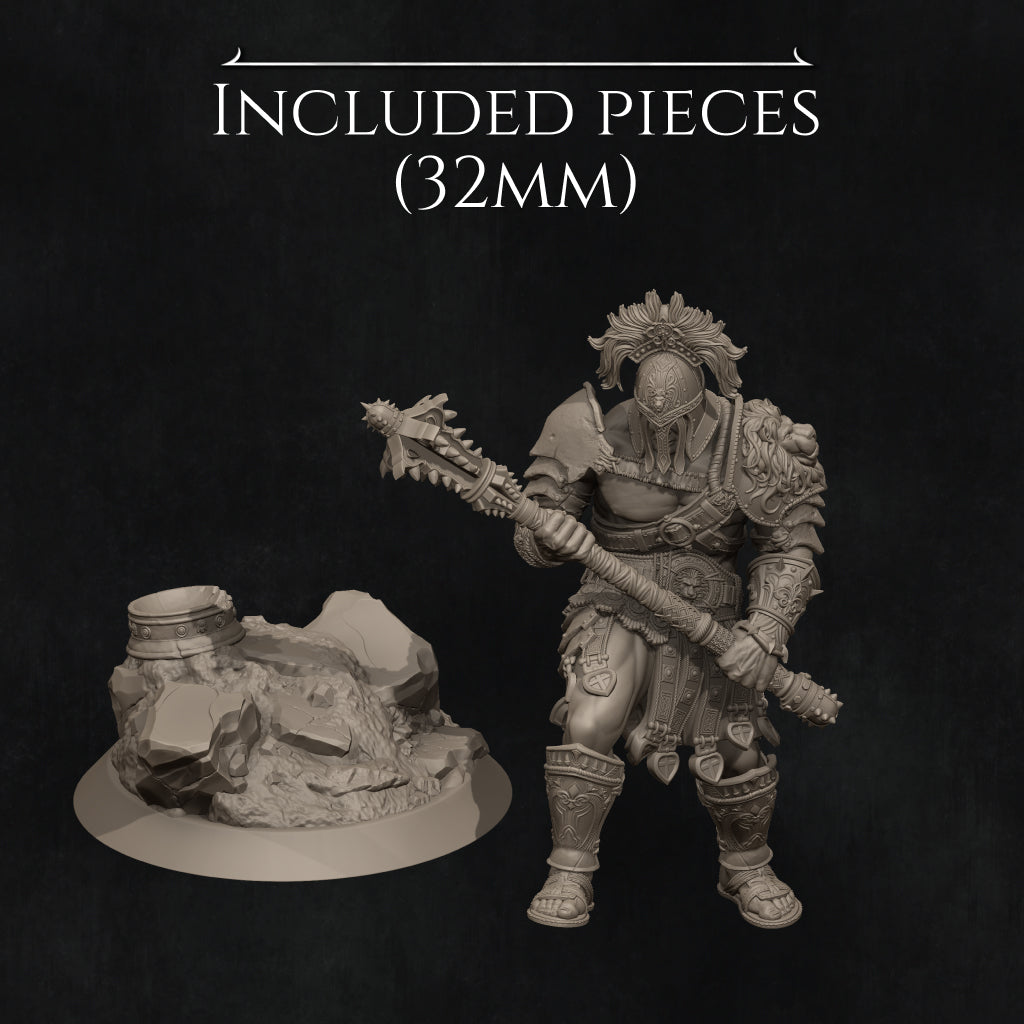 0850 Gladiator SkullCrusher - STL 3D Print Files
