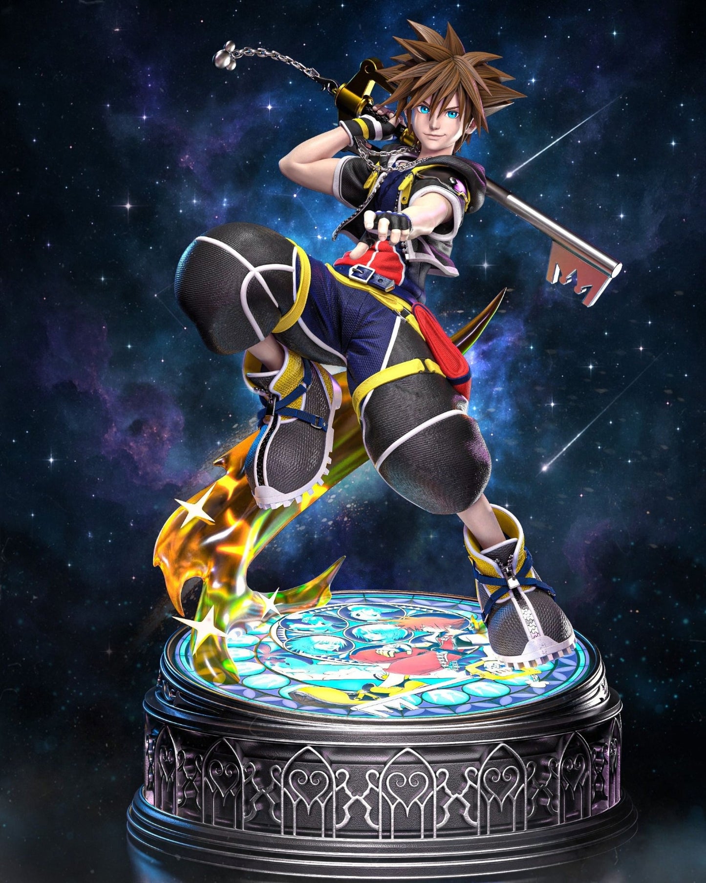 0906 Sora - Kingdom Hearts (4235) - STL 3D Print Files