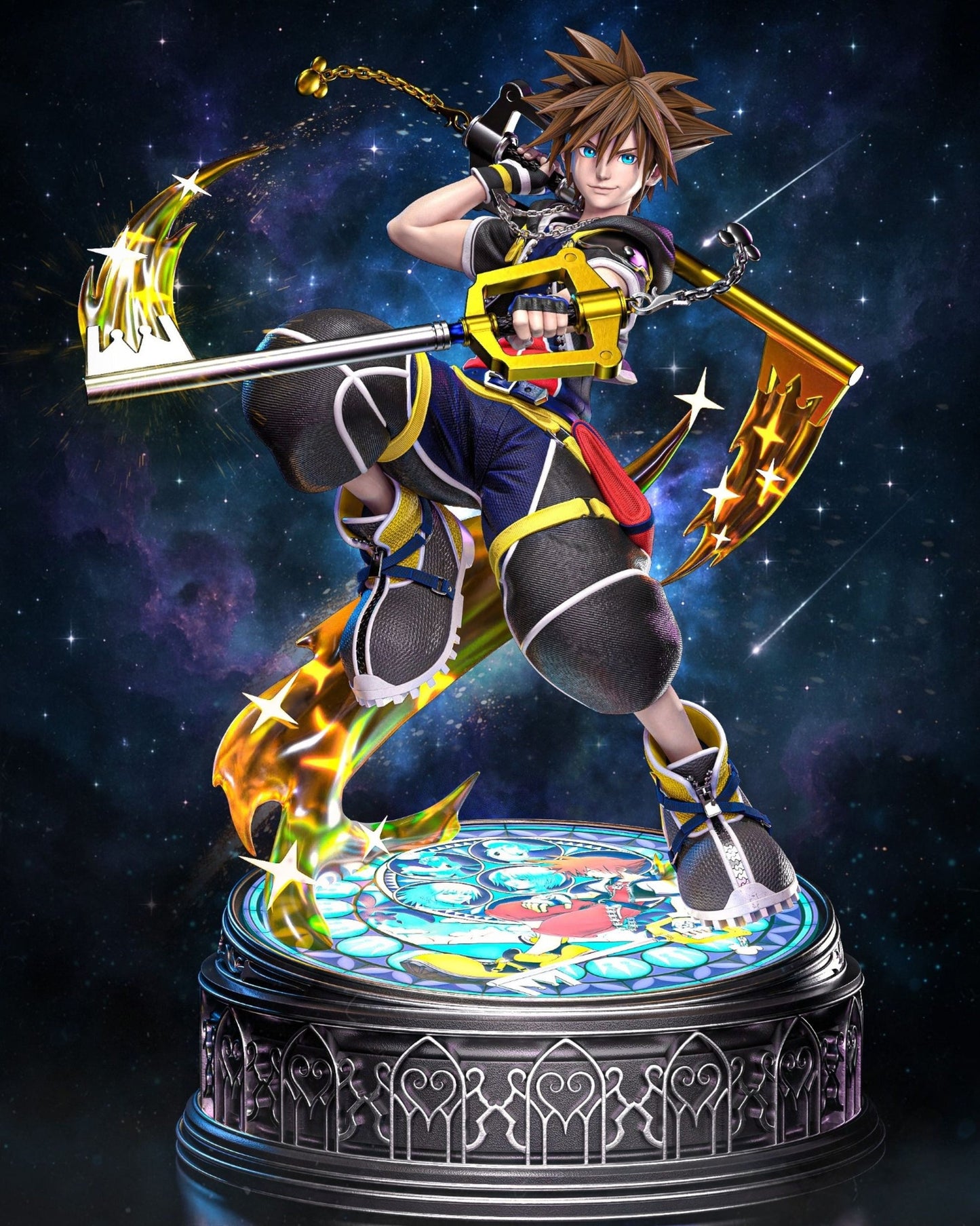 0906 Sora - Kingdom Hearts (4235) - STL 3D Print Files
