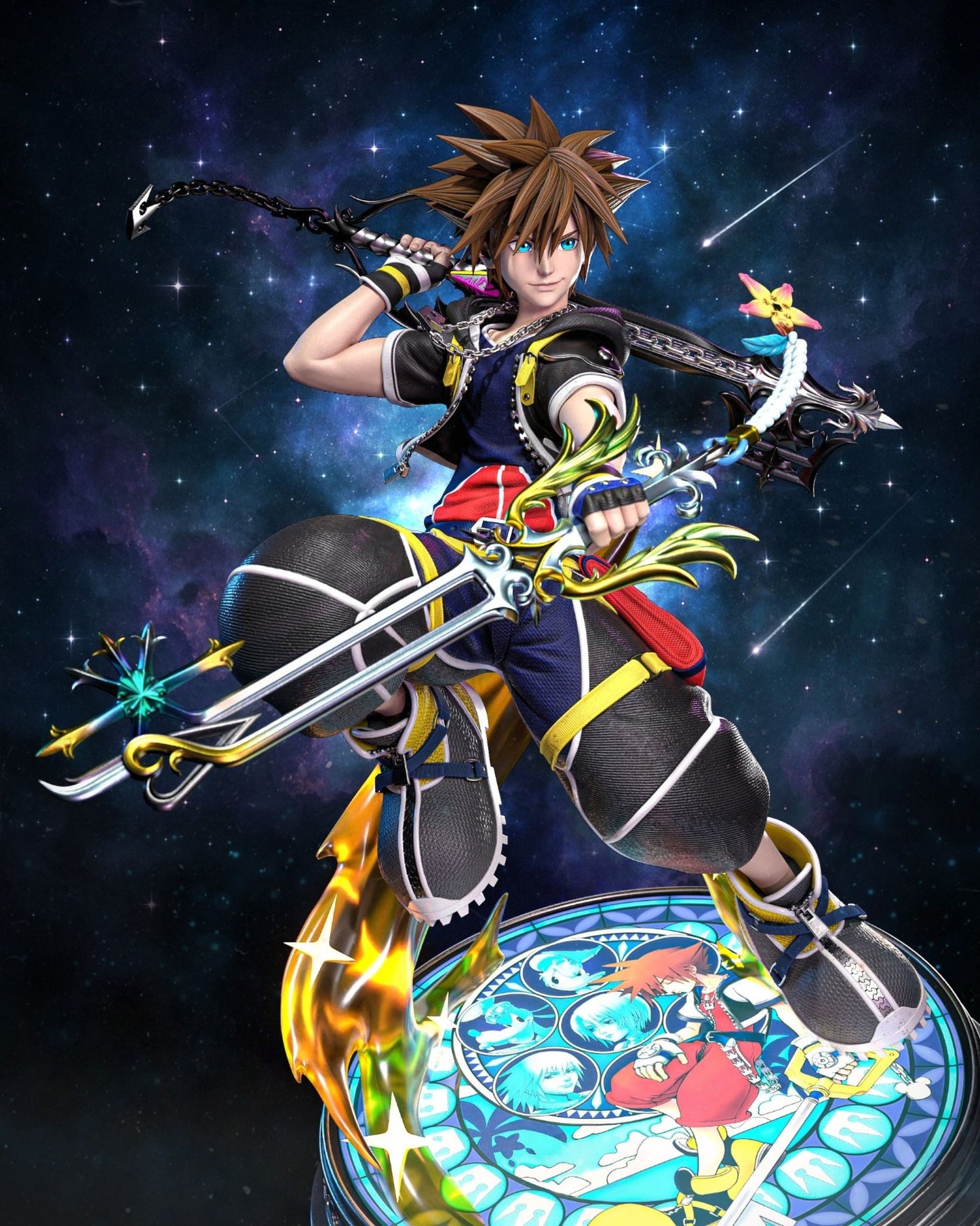 0906 Sora - Kingdom Hearts (4235) - STL 3D Print Files