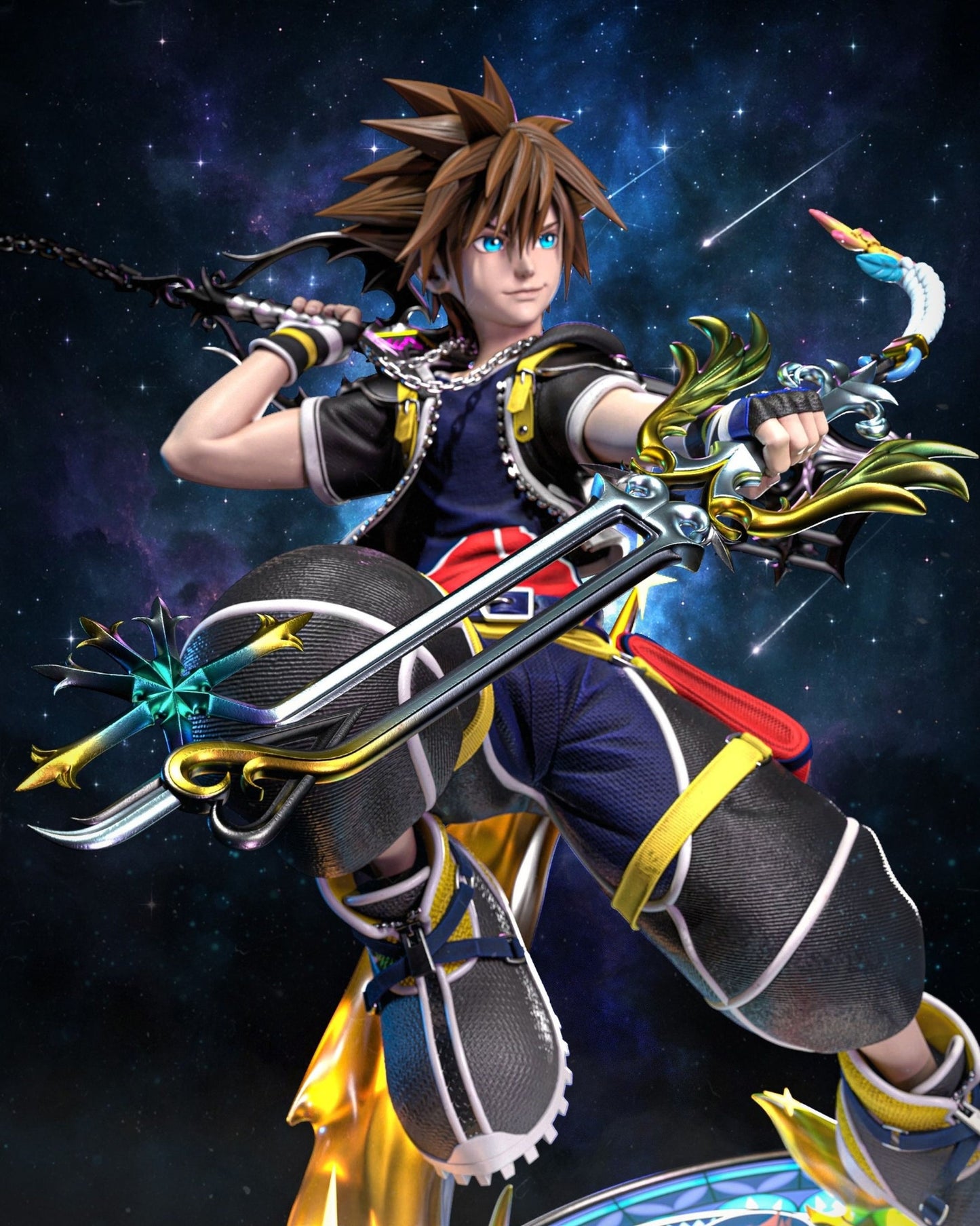 0906 Sora - Kingdom Hearts (4235) - STL 3D Print Files
