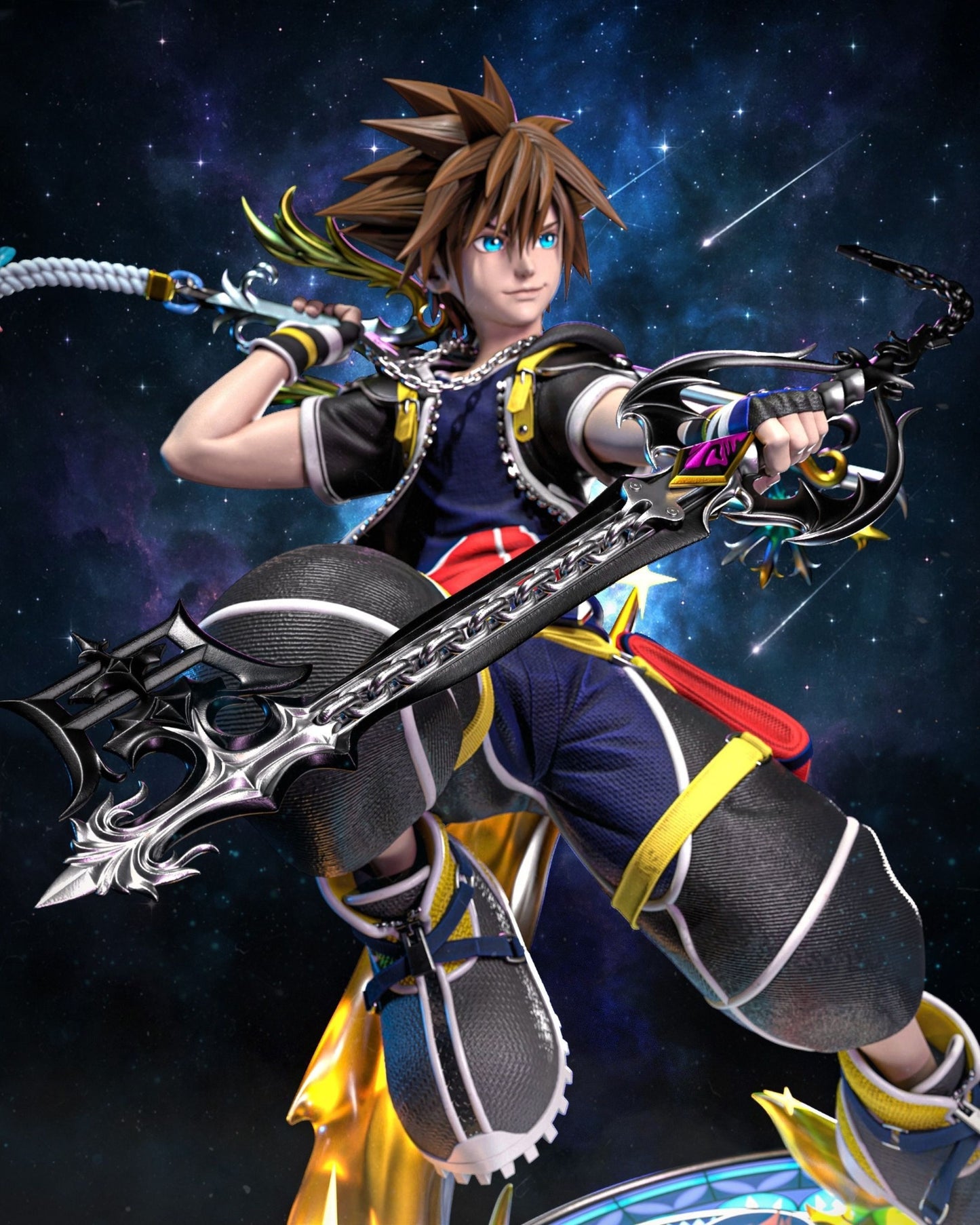 0906 Sora - Kingdom Hearts (4235) - STL 3D Print Files