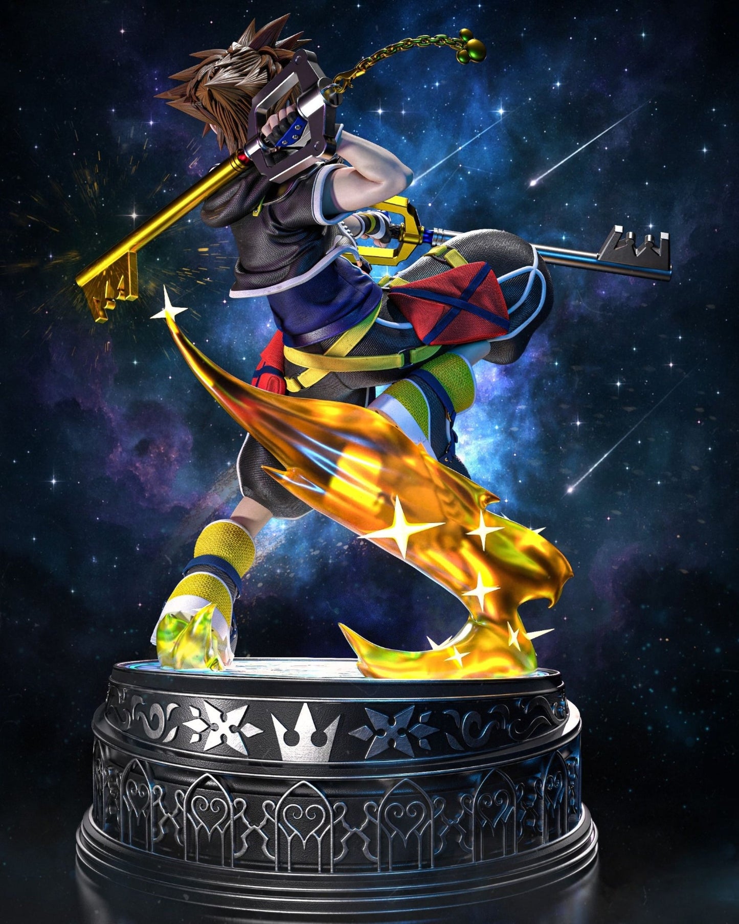 0906 Sora - Kingdom Hearts (4235) - STL 3D Print Files