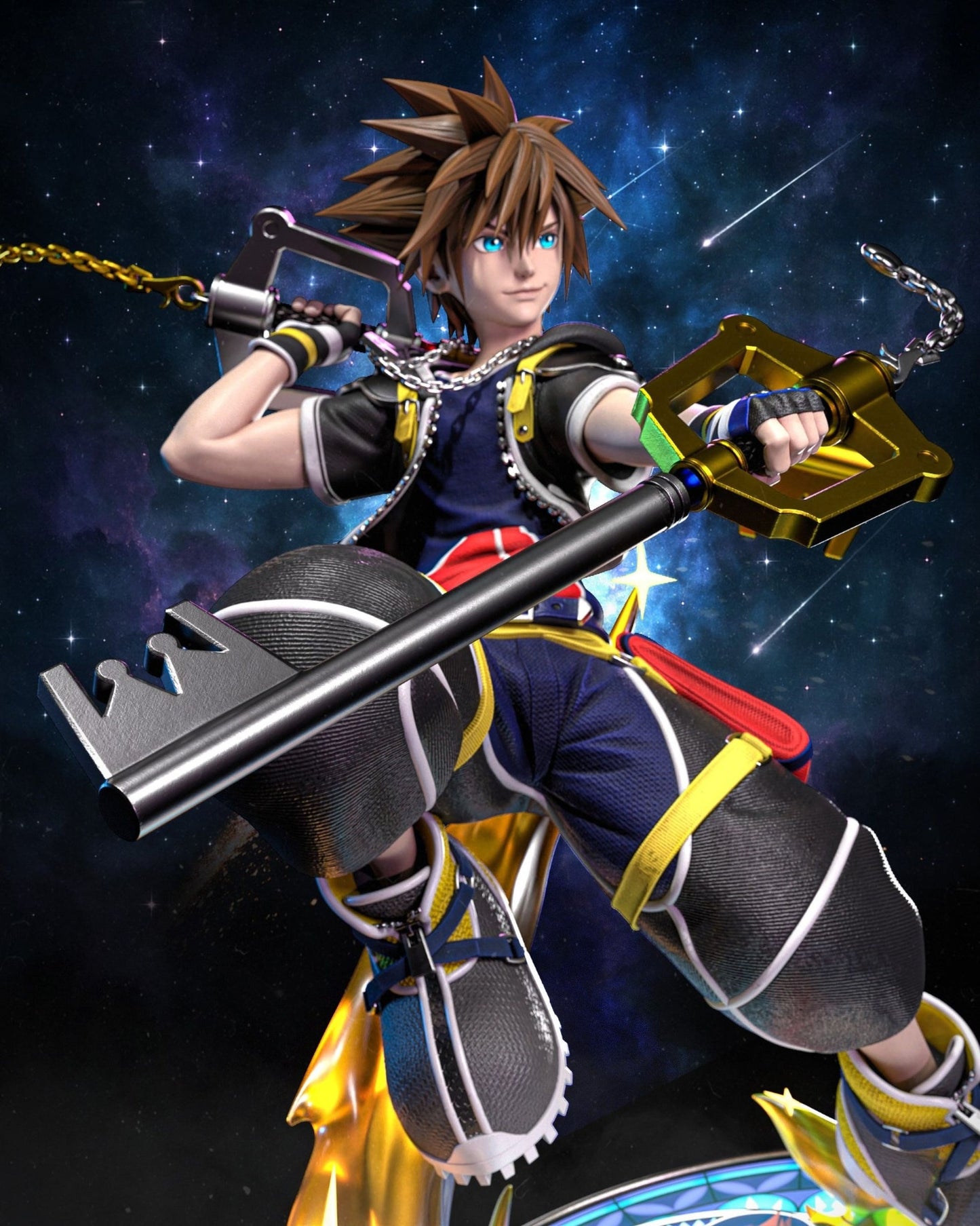 0906 Sora - Kingdom Hearts (4235) - STL 3D Print Files