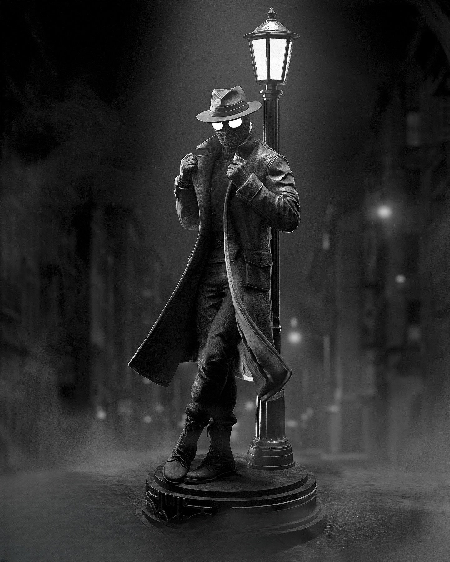 1396 Spider Noir_Spider-Man - STL 3D Print Files