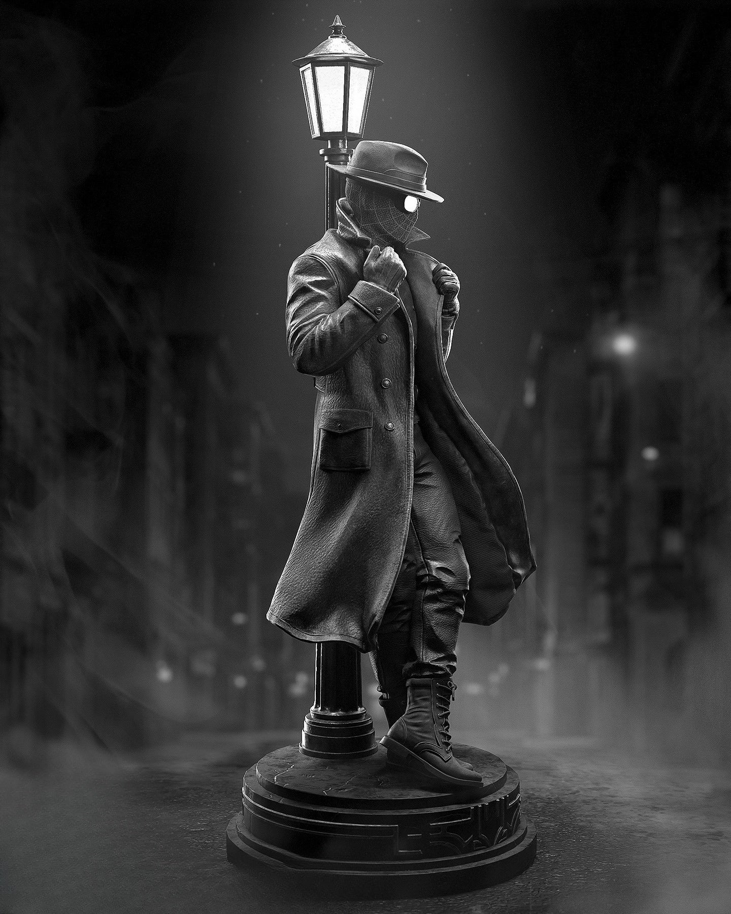 1396 Spider Noir_Spider-Man - STL 3D Print Files