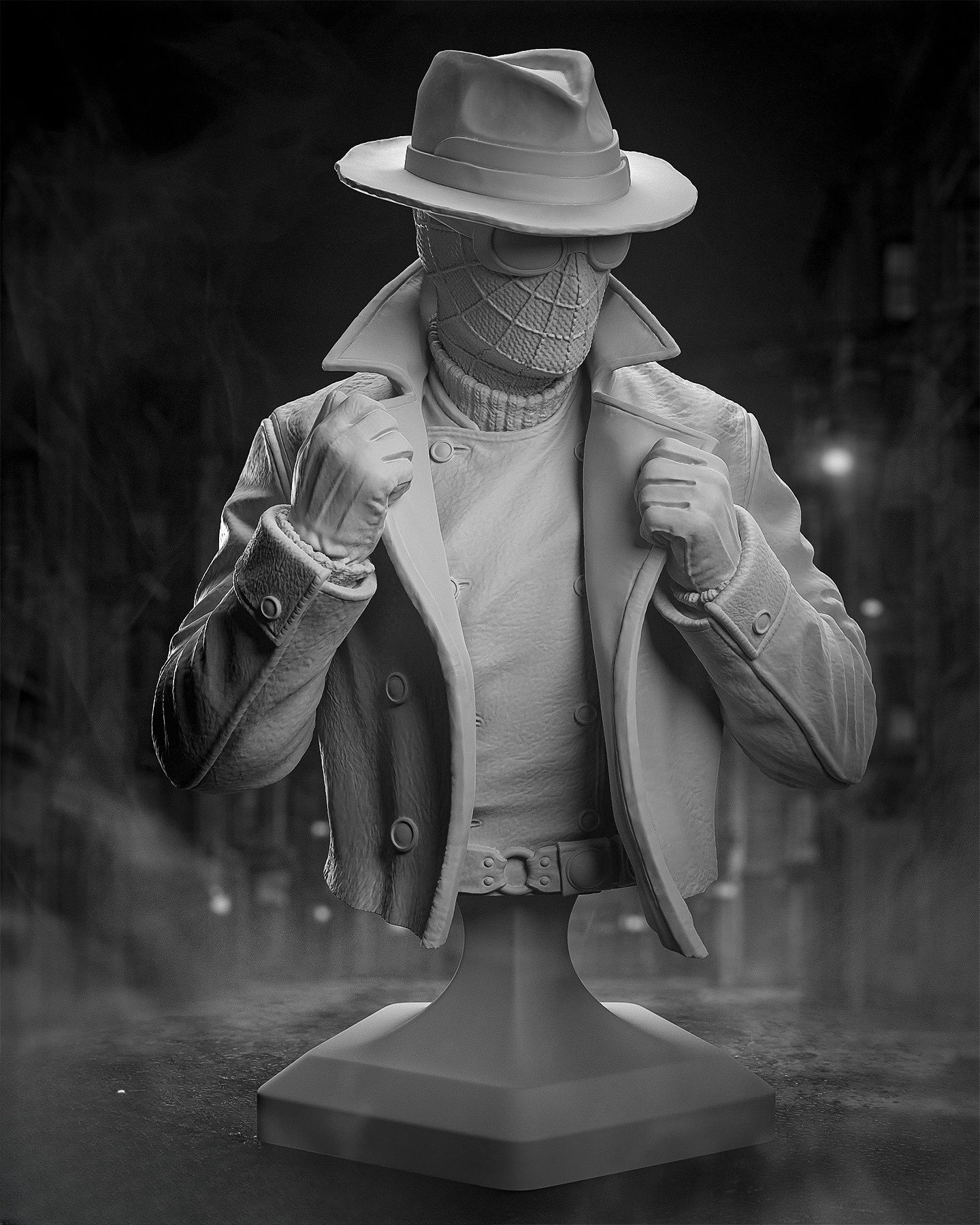 1396 Spider Noir_Spider-Man - STL 3D Print Files