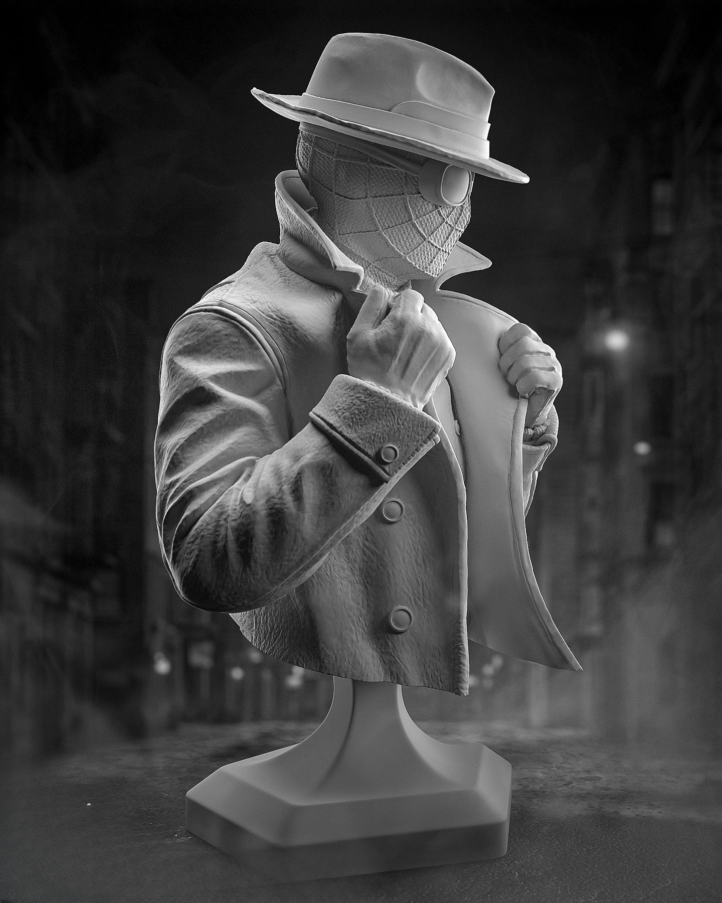 1396 Spider Noir_Spider-Man - STL 3D Print Files
