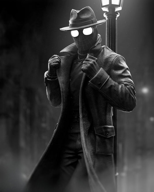 1396 Spider Noir_Spider-Man - STL 3D Print Files