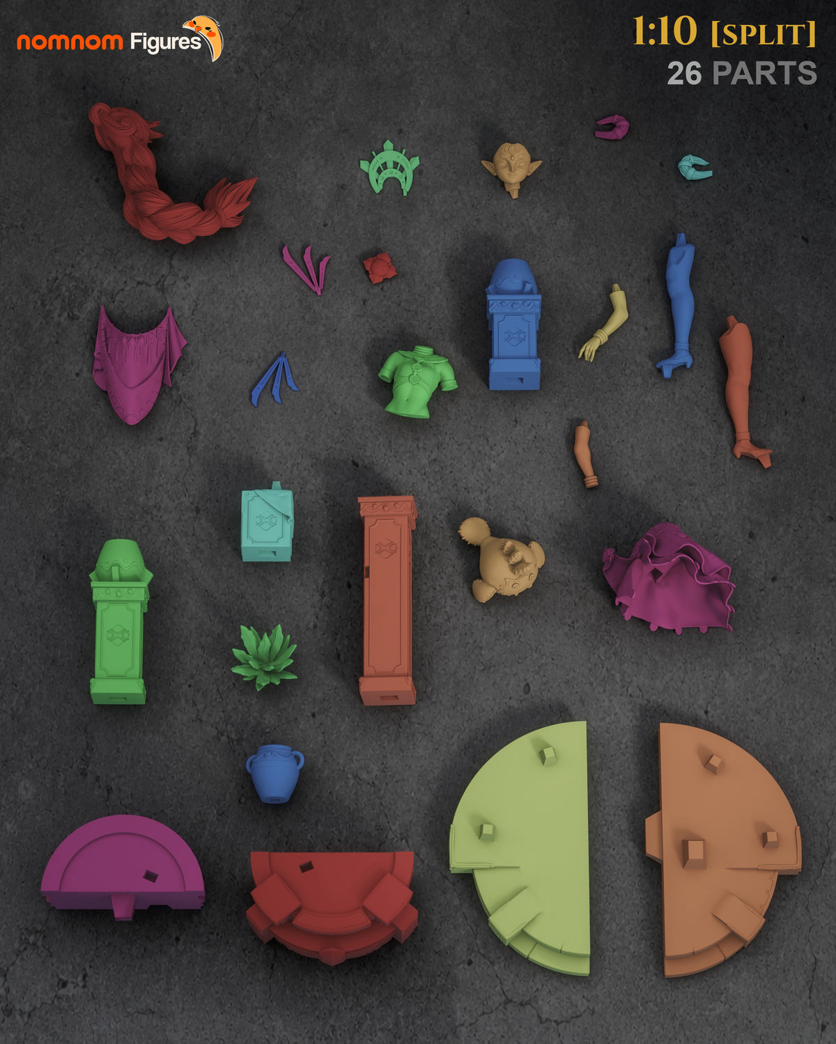 2170 Riju_The Legend of Zelda Breath of the Wild - STL 3D Print Files