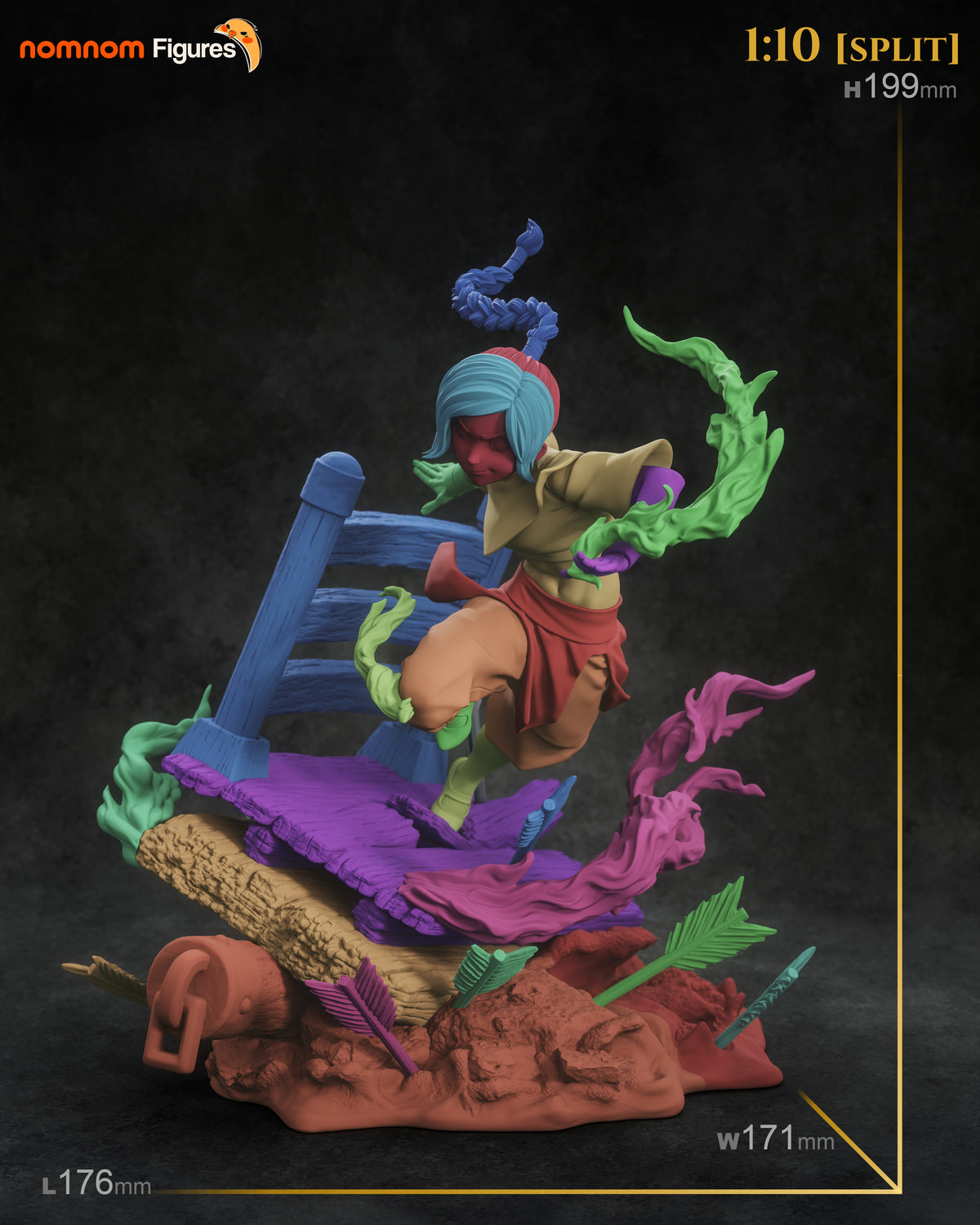 2010 Ty Lee_Avatar The Last Airbender - STL 3D Print Files
