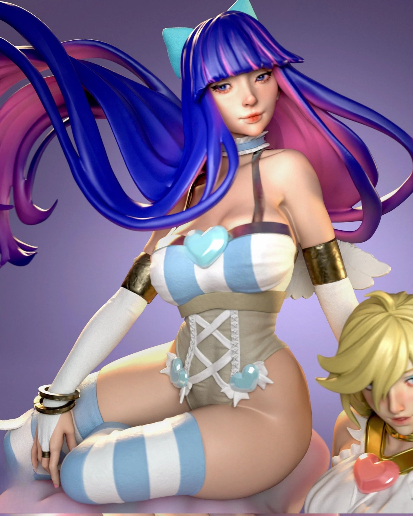 1408 Panty & Stocking with Garterbelt - STL 3D Print Files