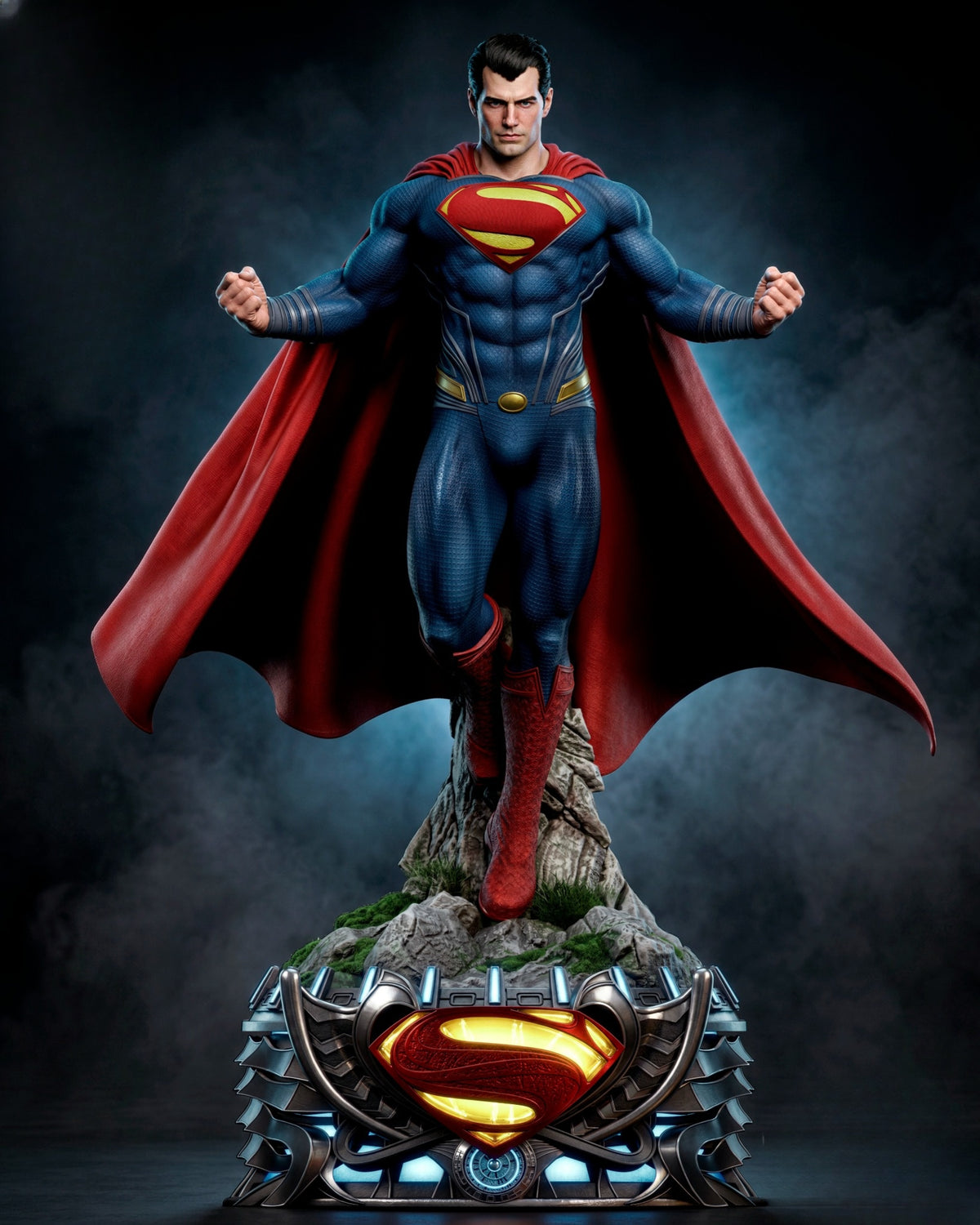 1566 Man of Steel_Superman - STL 3D Print Files