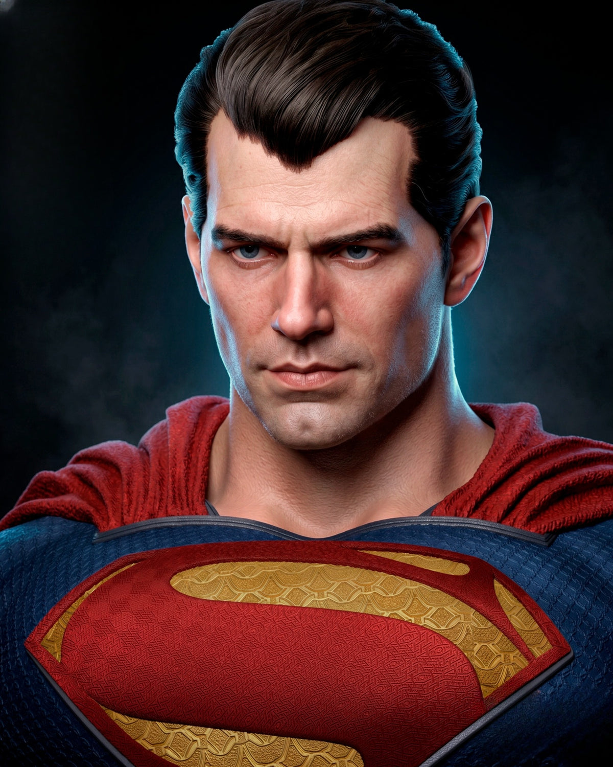1566 Man of Steel_Superman - STL 3D Print Files