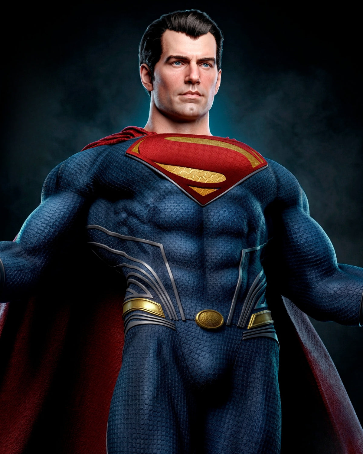 1566 Man of Steel_Superman - STL 3D Print Files
