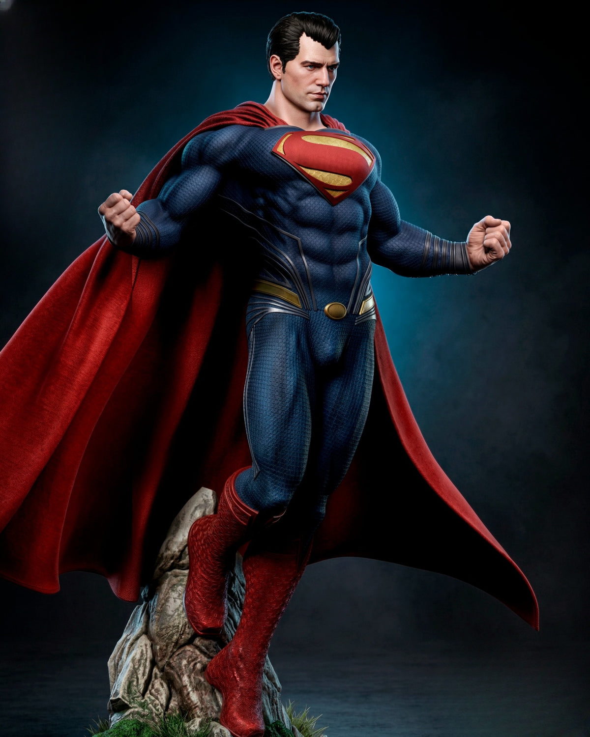 1566 Man of Steel_Superman - STL 3D Print Files