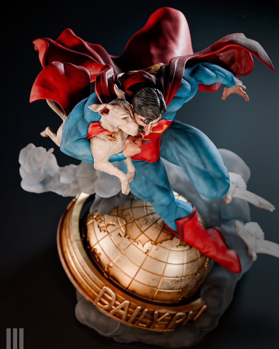 0903 Superman And Krypto (4163) - STL 3D Print Files